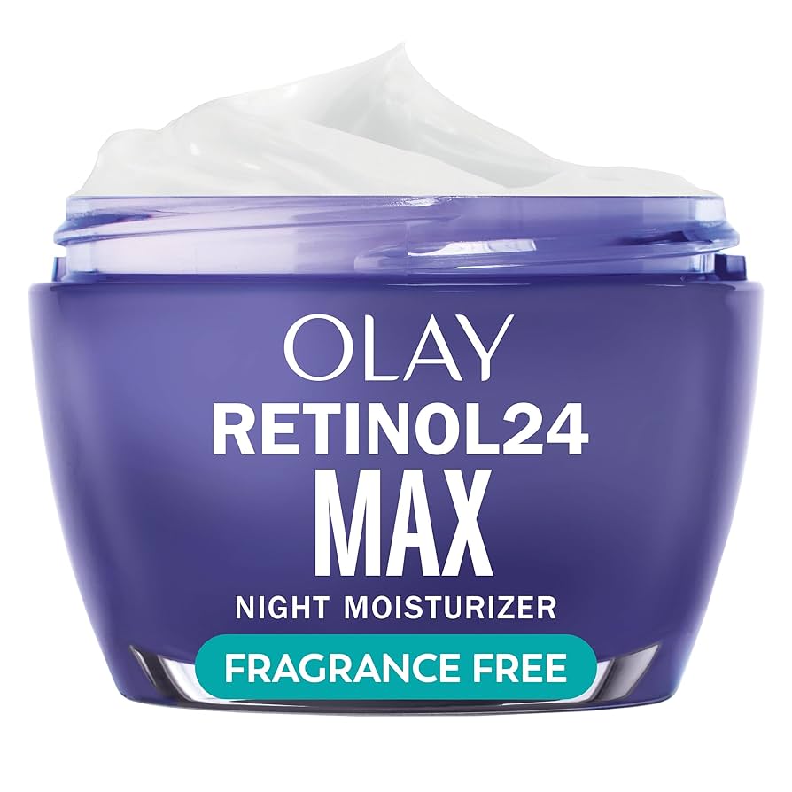 オレイ　純粋レチノール 24 Max 48g 2個 Amazon.com: Olay Retinol Face Moisturizer, 24 MAX Anti-Aging